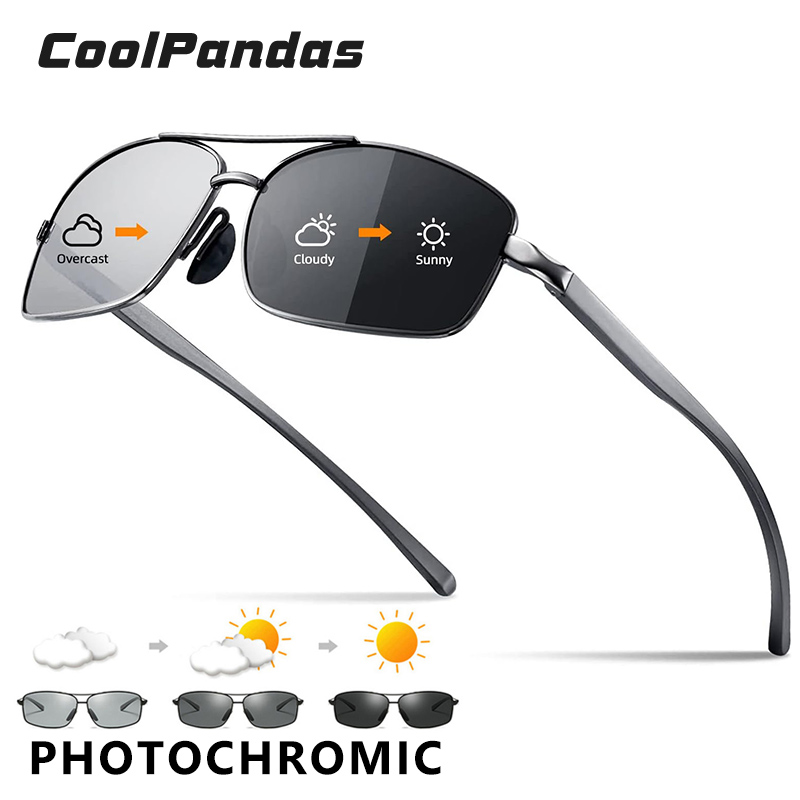 Fishing Sunglasses Polarized - نظارات شمسية للتصيد فوتوكروميك للرجال ،