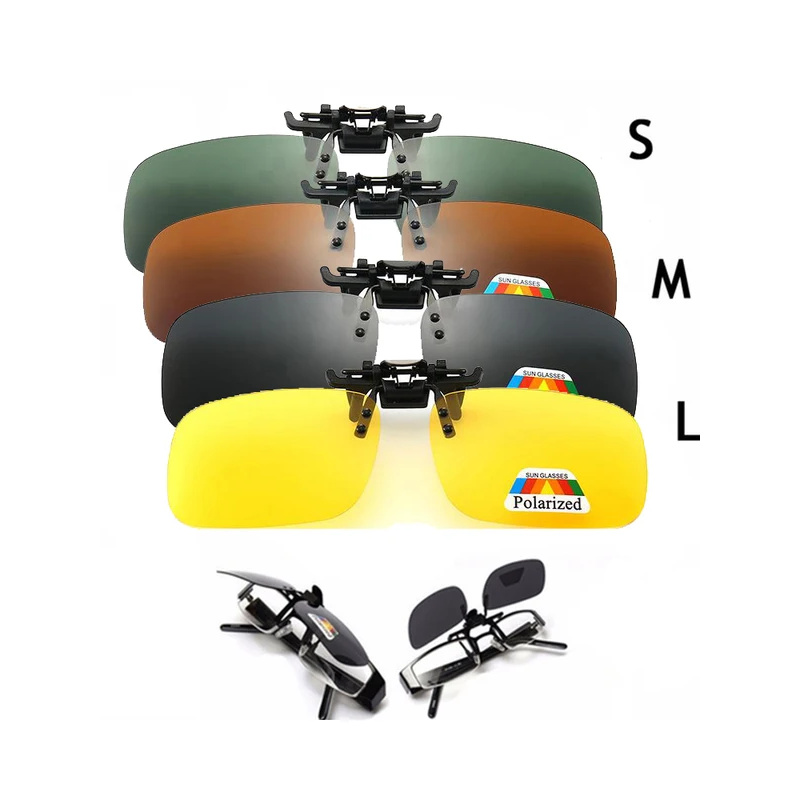 Fishing Sunglasses Polarized - 4 ألوان رمادية العدسات المستقطبة النظارات