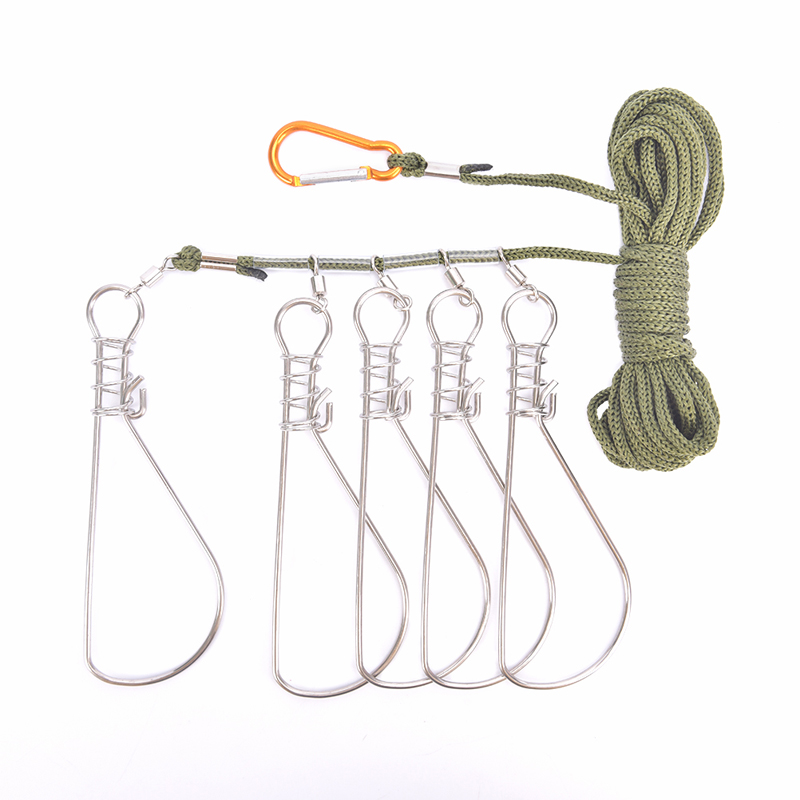 Fishing Belt - قفل الأسماك الحية حزام مشبك ،