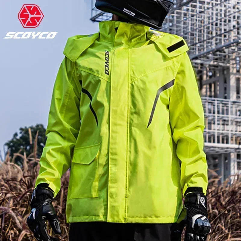 Fishing Rain Suit - SCOYCO دراجة نارية سبليت معطف واق