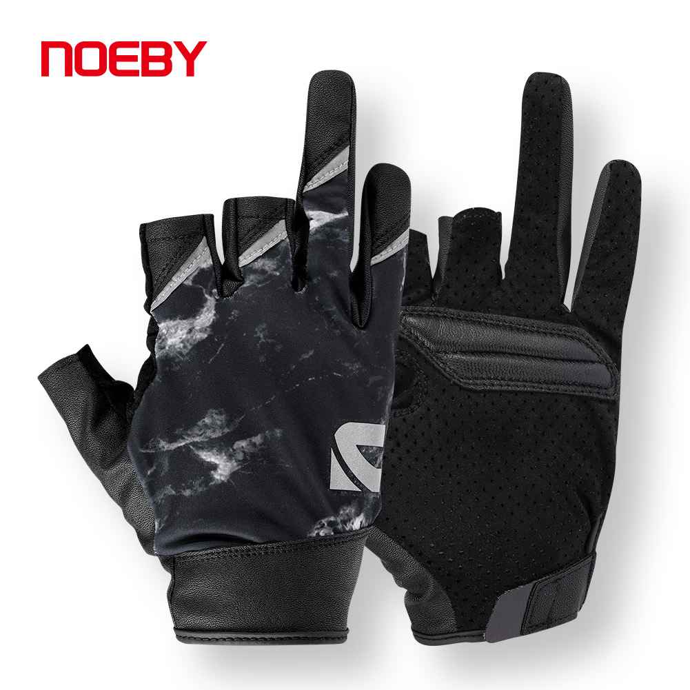 قفازات صيد نوبي نصفية الأصابع  - مراجعة Fishing Gloves وسعره