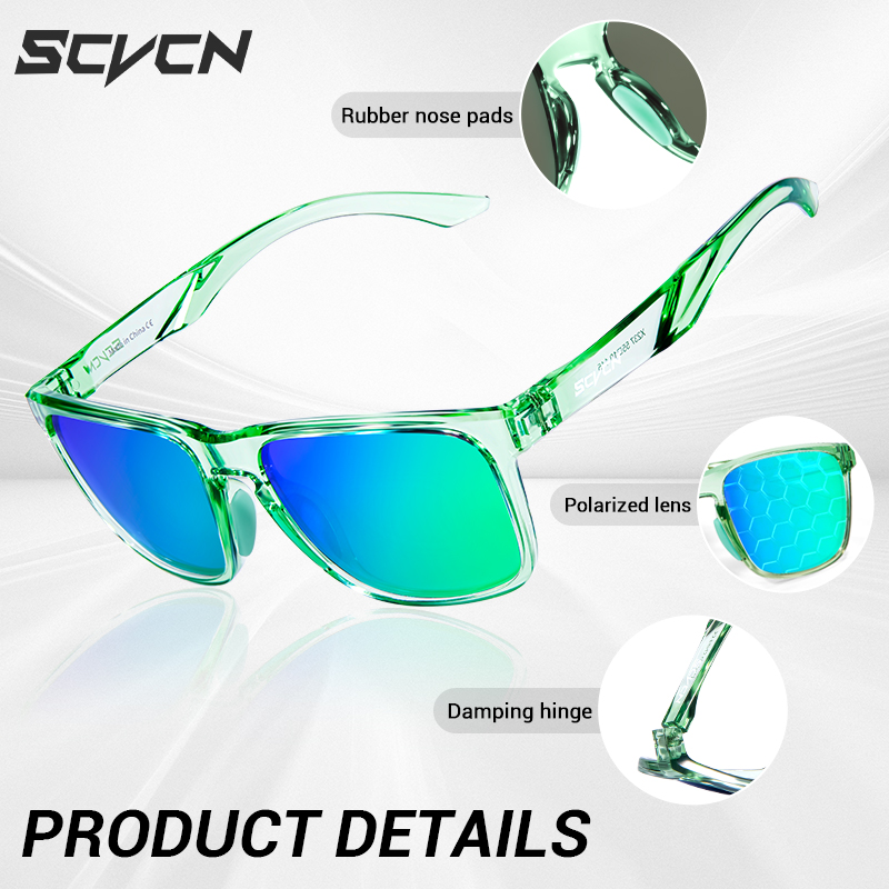 SCVCN الصيد النظارات الشمسية ا - مراجعة Fishing Sunglasses Polarized وسعره