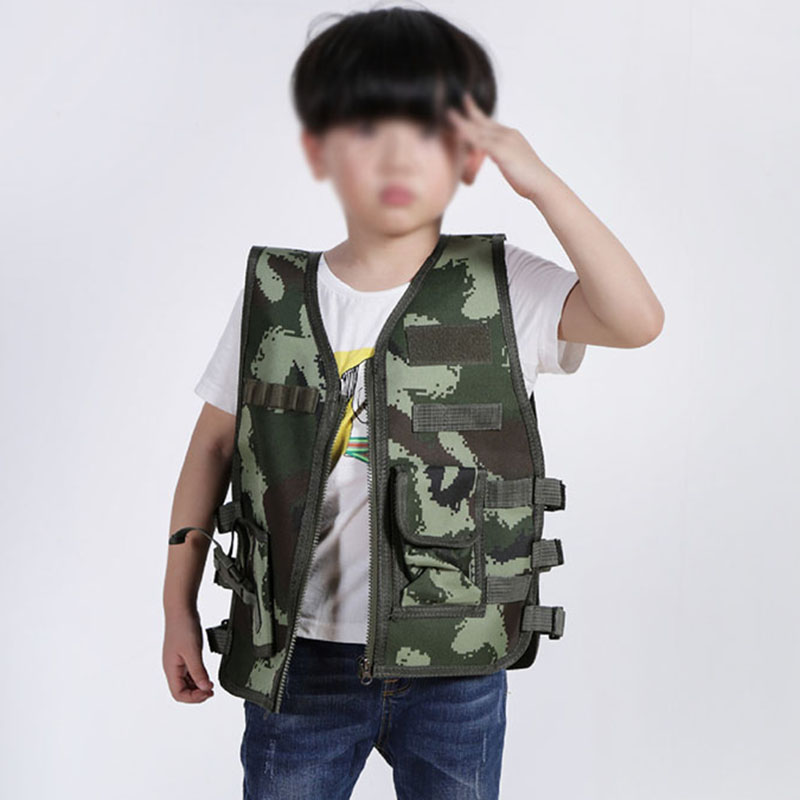 سترة مموهة تكتيكية للأطفال ، ا - مراجعة Fishing Vest وسعره