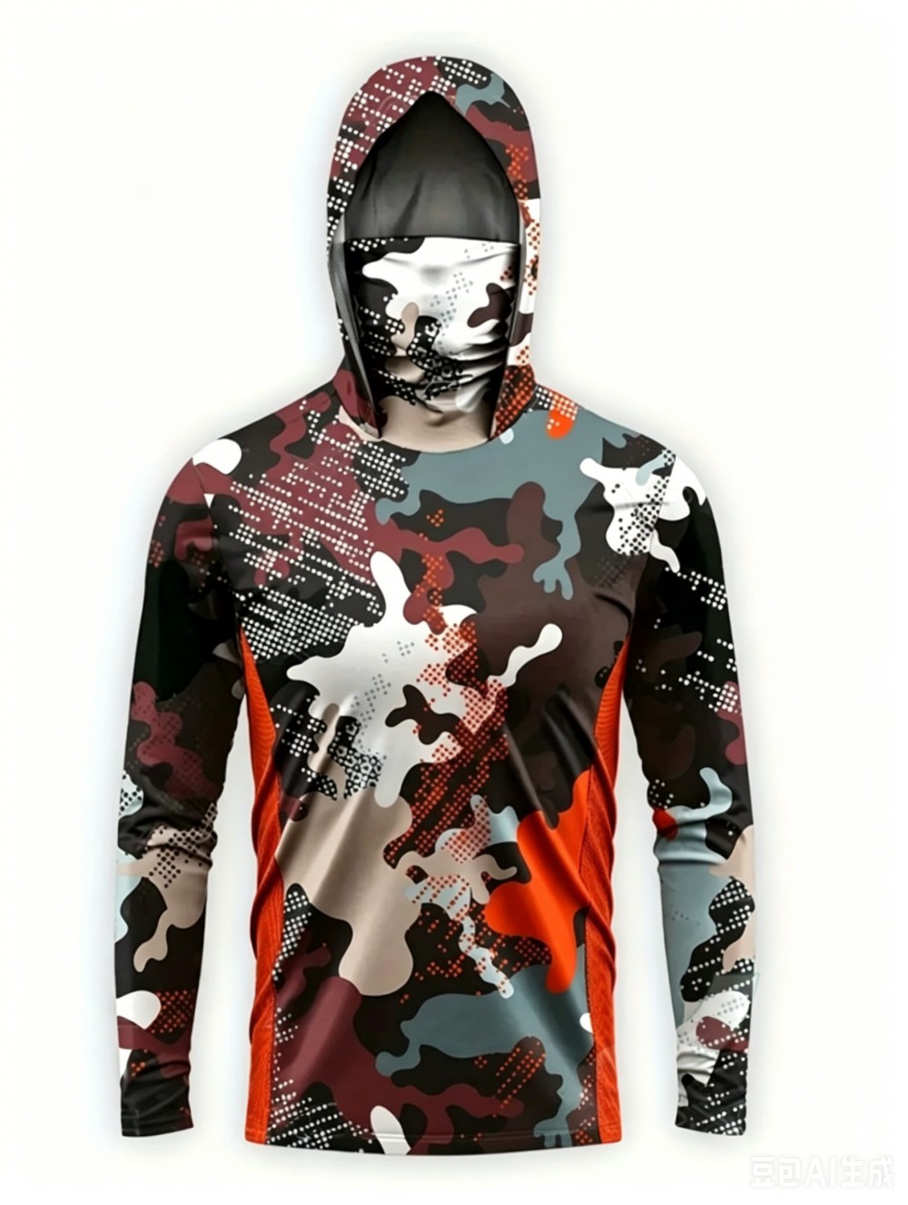هودي صيد رجالي بأكمام طويلة مع - مراجعة Fishing Hoodie وسعره