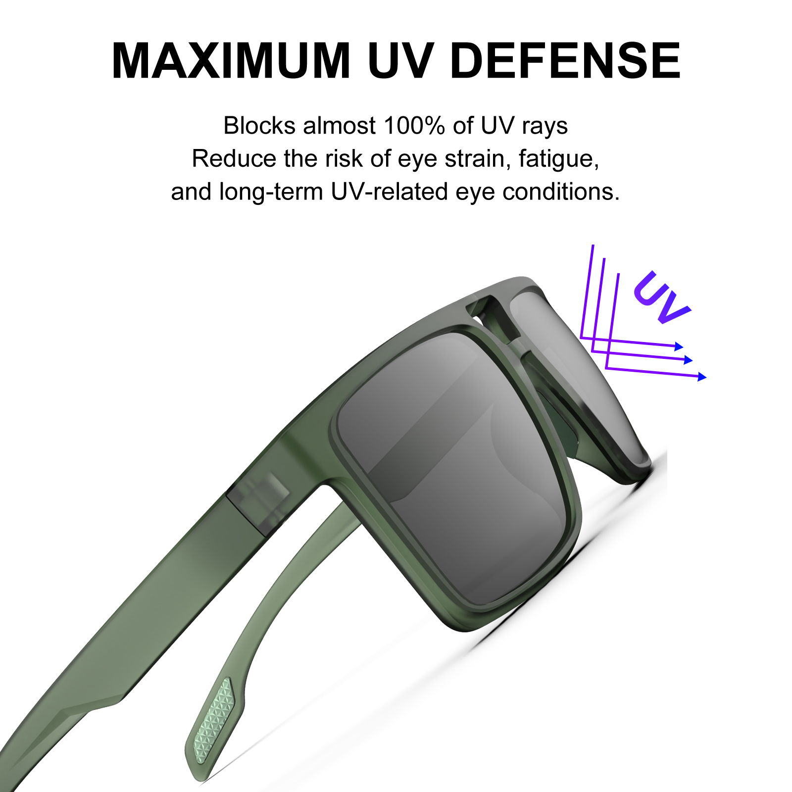 نظارات شمسية سوكا عالية الدقة  - مراجعة Fishing Sunglasses Polarized وسعره