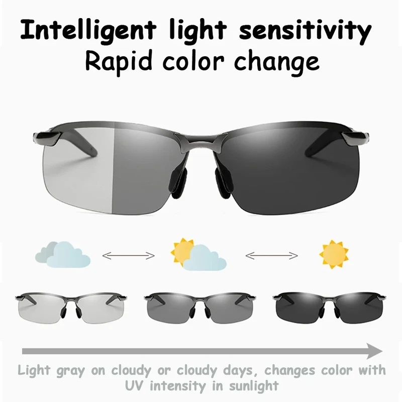 نظارات شمسية للرجال بتقنية الت - مراجعة Fishing Sunglasses Polarized وسعره