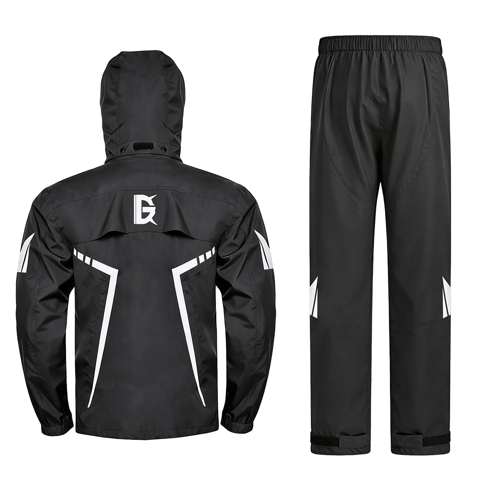 بدلة مطر للدراجات النارية، ستر - مراجعة Fishing Rain Suit وسعره