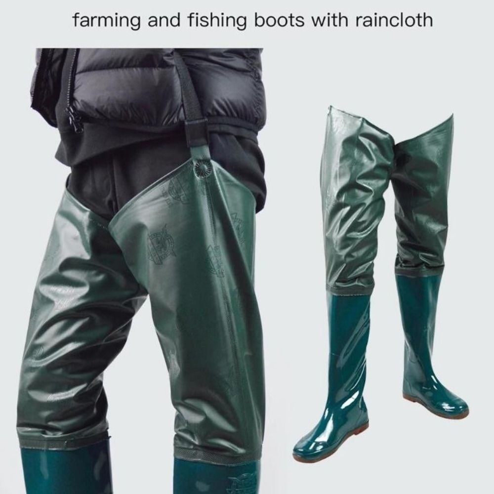سراويل بلاستيكية من مادة PVC،  - مراجعة Fishing Boots وسعره