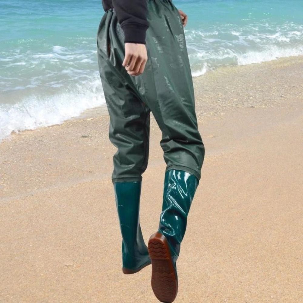 سراويل بلاستيكية من مادة PVC،  - مراجعة Fishing Boots وسعره