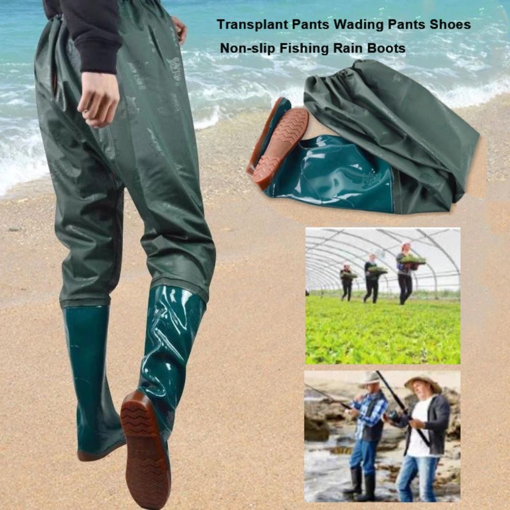 سراويل بلاستيكية من مادة PVC،  - مراجعة Fishing Boots وسعره